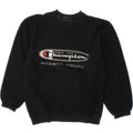 CHAMPION Boys Graphic Sweatshirt Jumper 9-10 Years Black Cotton Vintage Champion and Second-Hand Champion from Messina Hembry 
