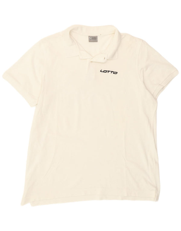 Lotto Herren Poloshirt 2XL Weiß