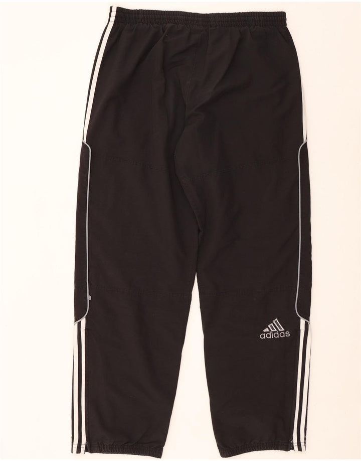 ADIDAS Herren-Trainingshose, groß, aus schwarzem Polyester