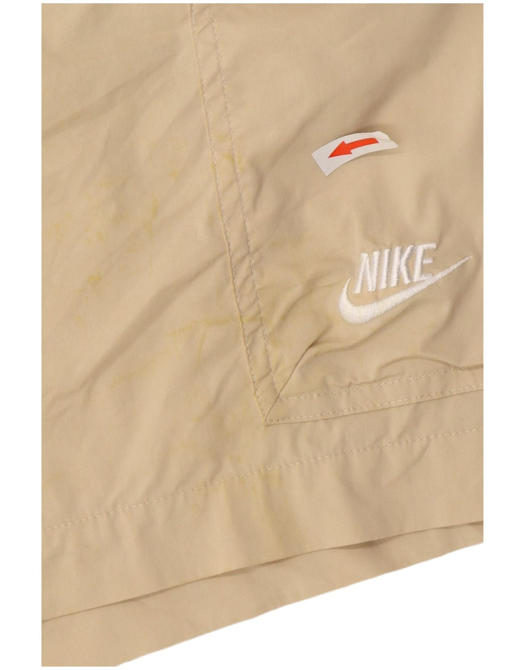 Nike Herren Cargo Shorts Medium W34 Beige Baumwolle