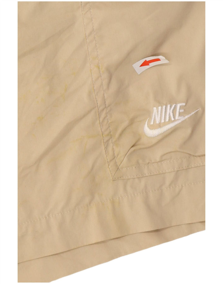 Nike Herren Cargo Shorts Medium W34 Beige Baumwolle