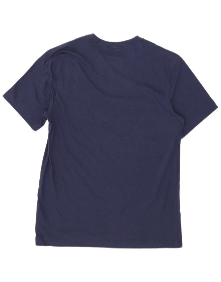 Nike Herren-T-Shirt mit Grafik, mittelgroß, marineblau, Baumwolle
