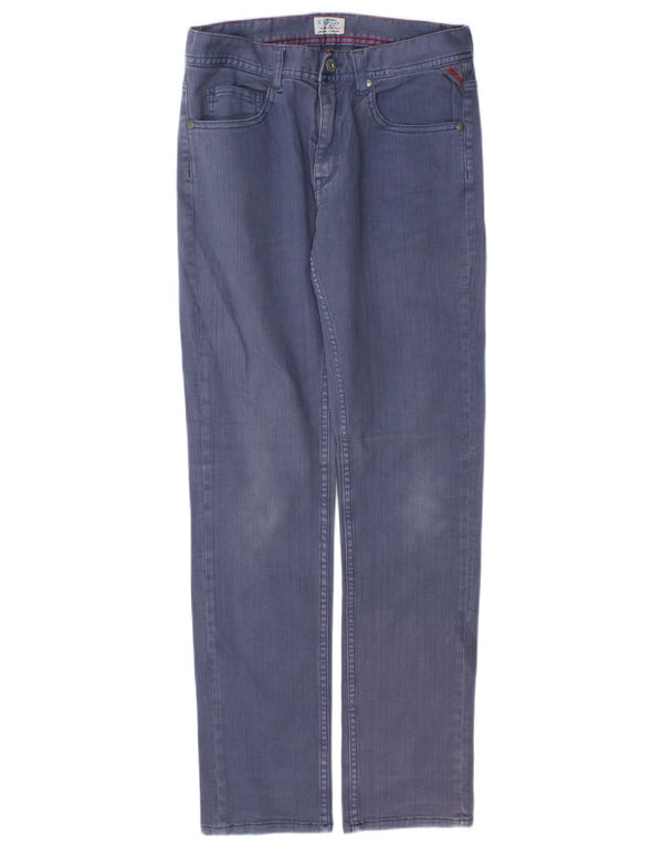 Replay Straight Jeans für Mädchen, 11–12 Jahre, W26 L28, blaue Baumwolle