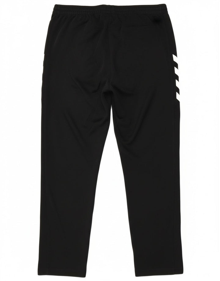 Hummel Herren-Trainingshose, groß, aus schwarzem Polyester