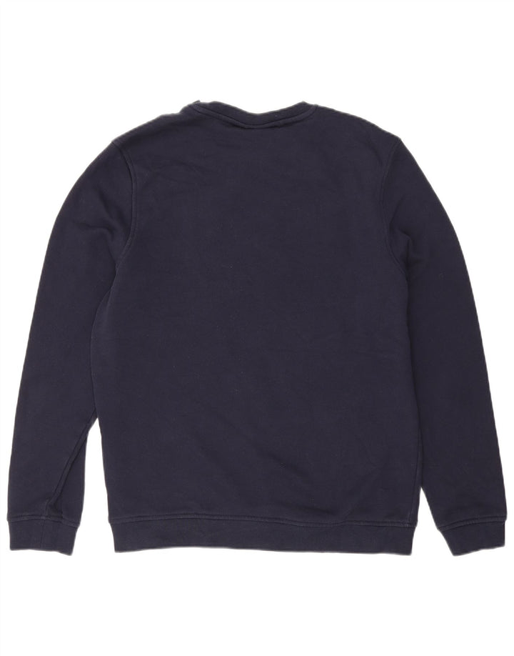 Calvin Klein Herren-Golf-Sweatshirt-Pullover, mittelmarineblaue Baumwolle