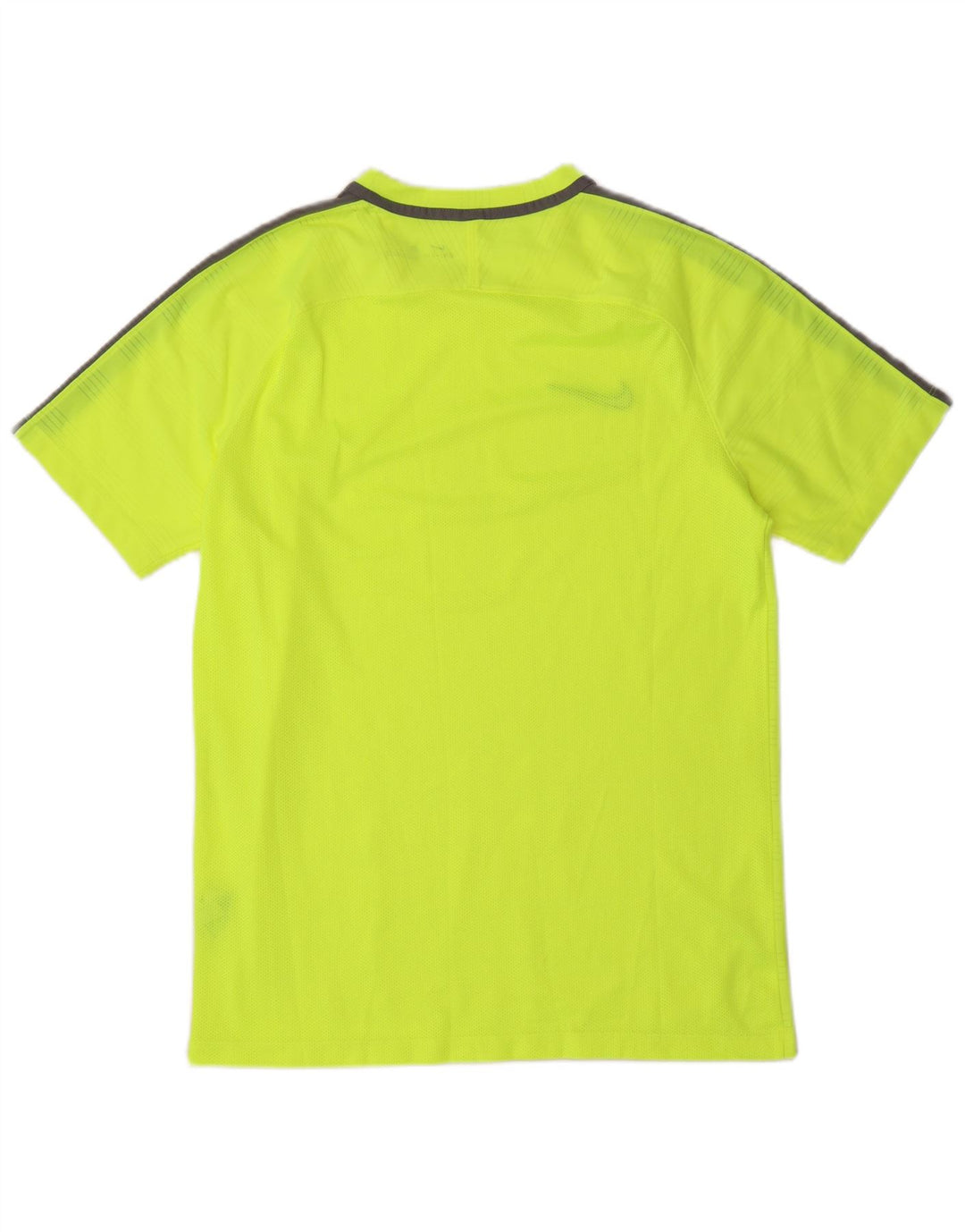 Nike Herren Dri Fit T-Shirt-Oberteil, großes grünes Farbblock-Polyester