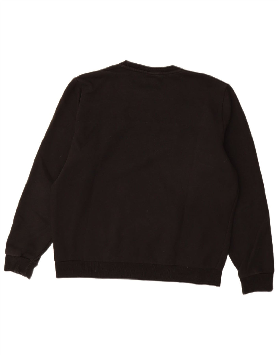 PUMA Herren Grafik-Sweatshirt-Pullover, groß, schwarze Baumwolle