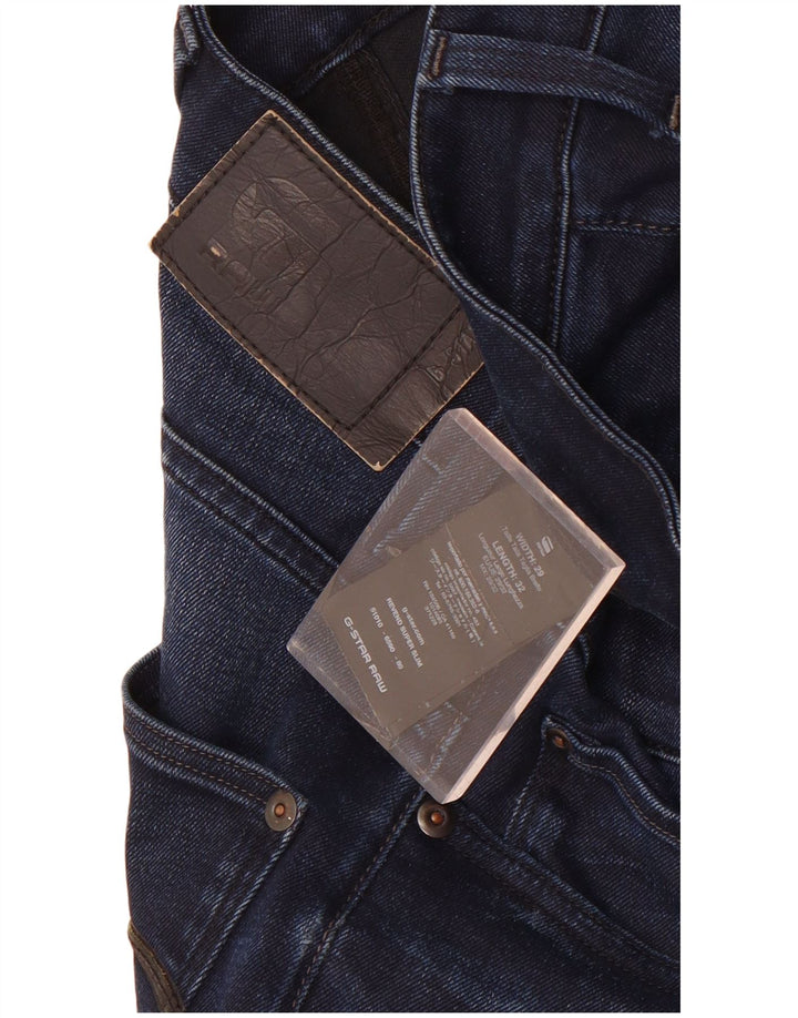 G-Star Herren Revend Slim Jeans W29 L32 Marineblau Baumwolle