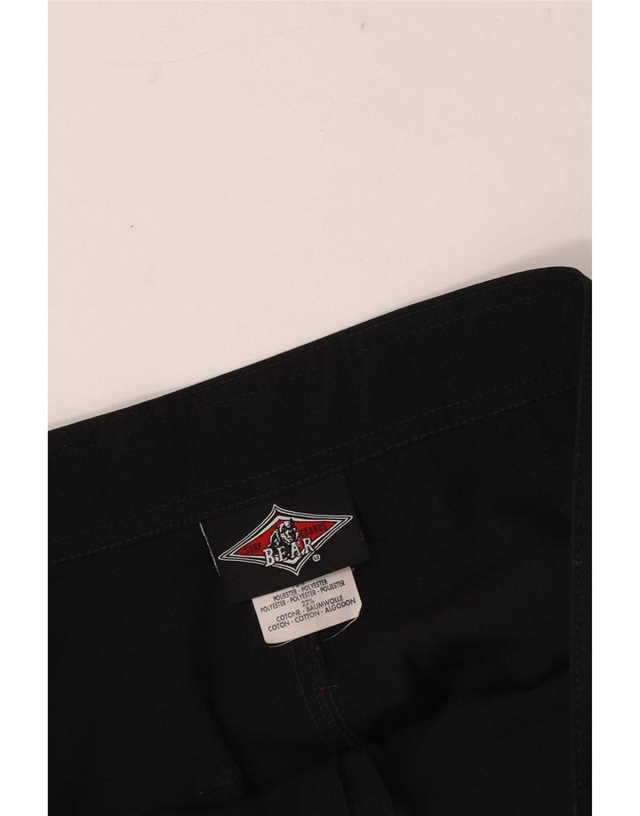 Bear Herren Chinoshorts W34 Large Schwarz Polyester