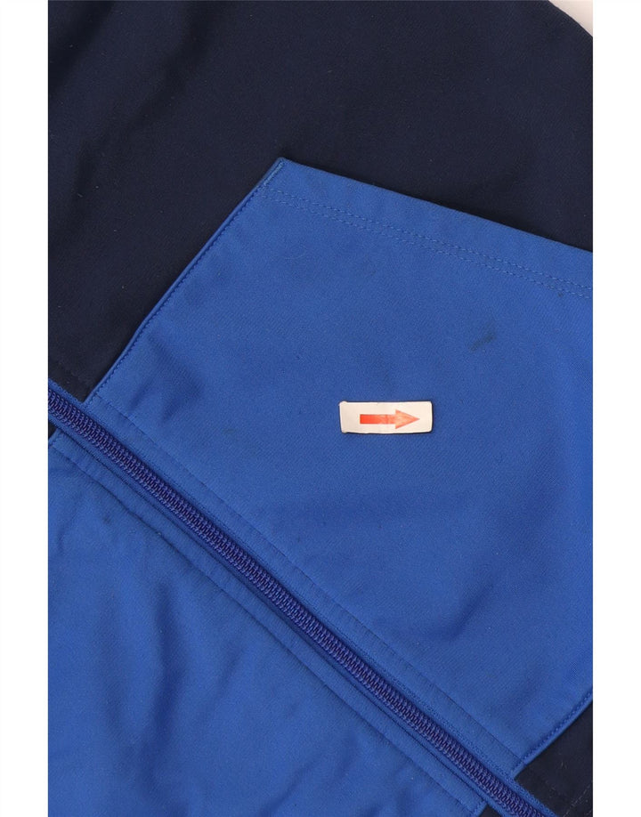 Nike Jungen-Trainingsanzug-Top-Jacke, 12–13 Jahre, groß, Marineblau, Farbblock