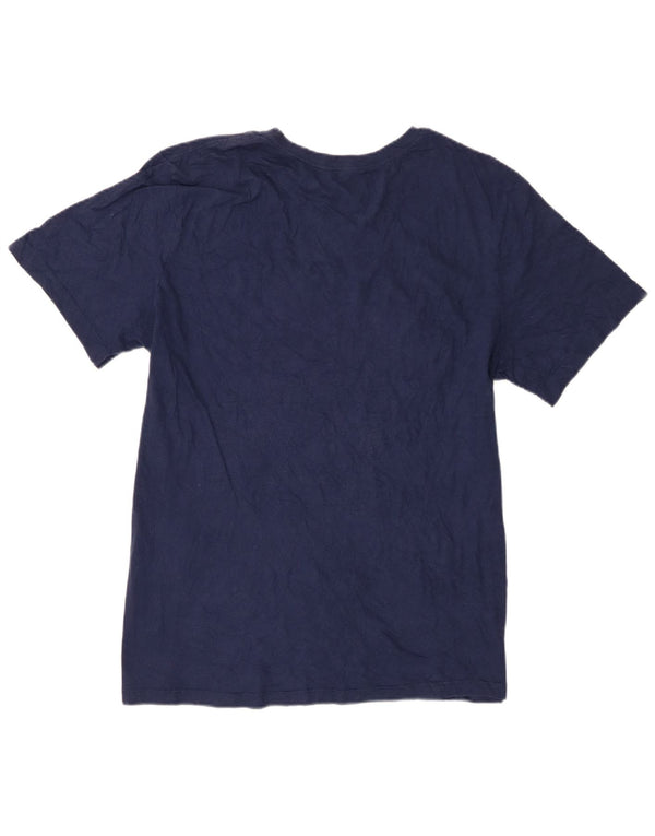 Nike Herren Braves Champions Grafik-T-Shirt-Oberteil XL aus marineblauer Baumwolle