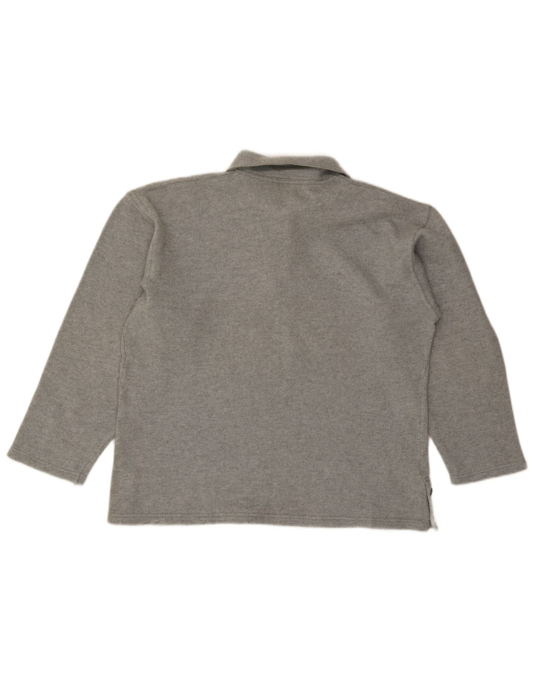 TRUSSARDI Damen-Pullover mit Rollkragen, übergroß, IT 44, mittelgraue Wolle