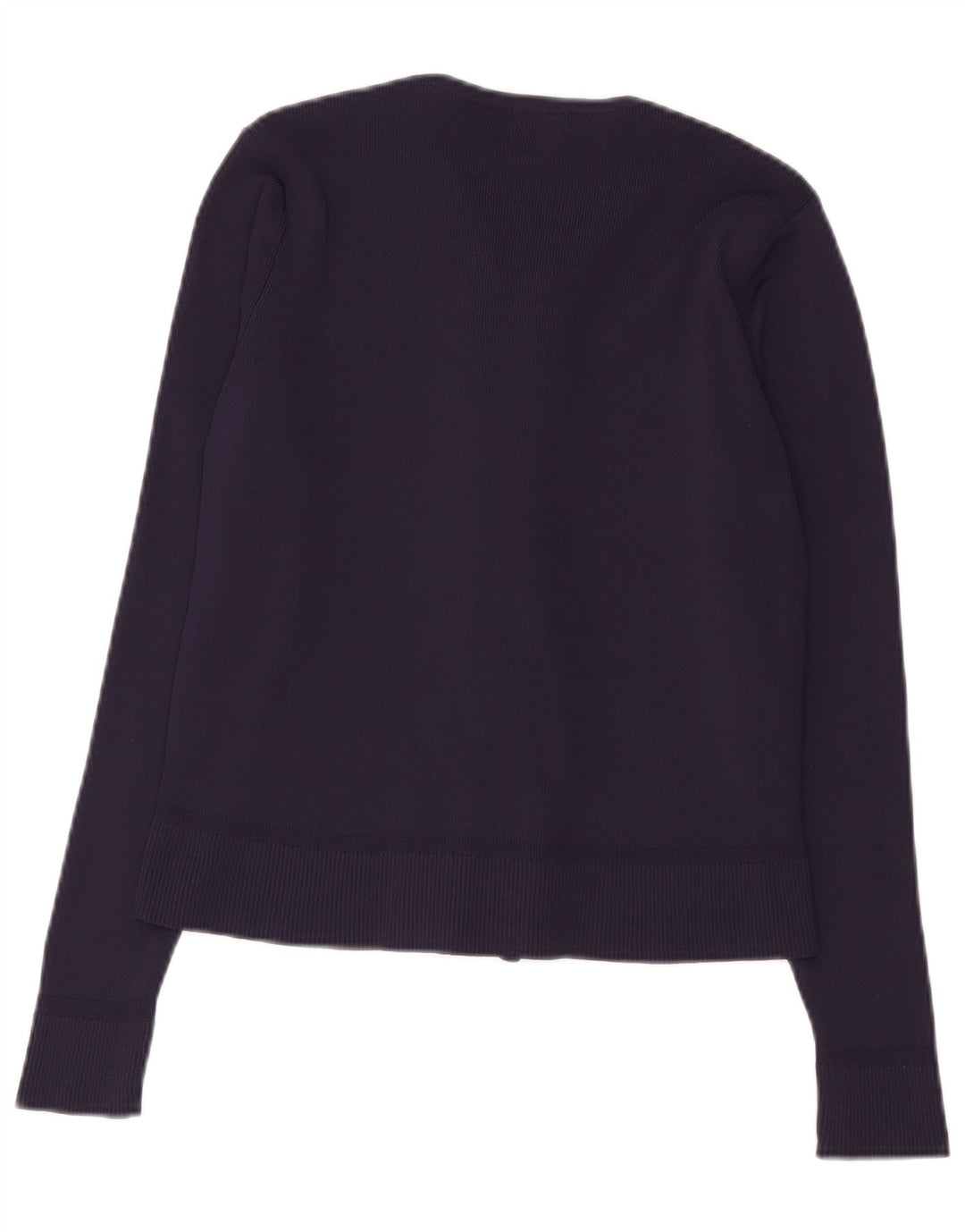 Marks & Spencer Damen-Cardigan-Pullover UK 14 Medium Navy Blue Polyamid