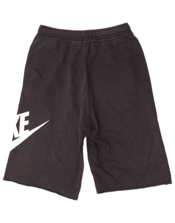 Nike Graphic Bermuda Sportshorts für Jungen, 13–14 Jahre, XL, schwarze Baumwolle