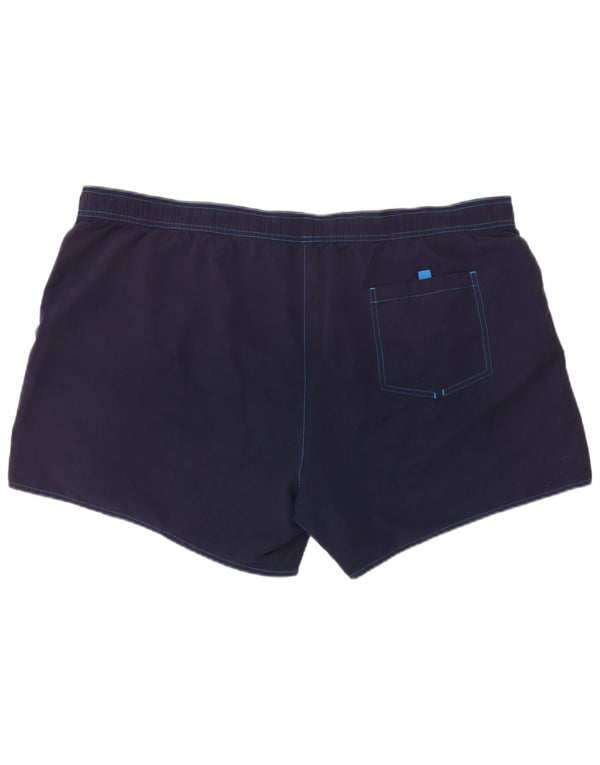 Brugi Herren Badeshorts 4XL Marineblau Colourblock Polyester
