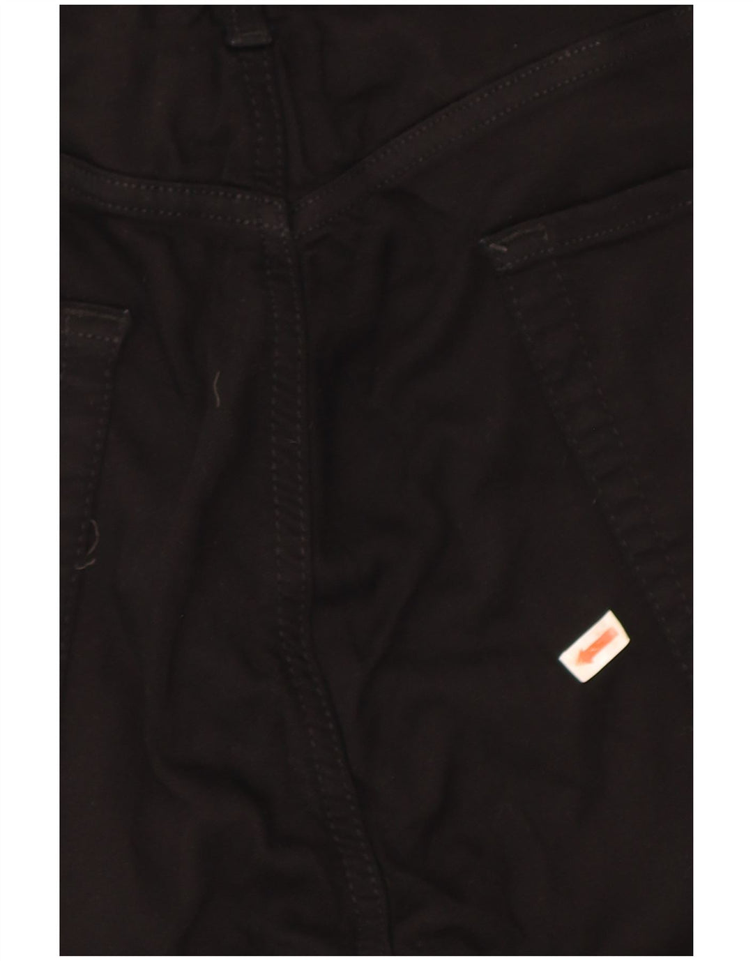 7 For All Mankind Herren Slim Jeans W33 L33 Schwarz Modal