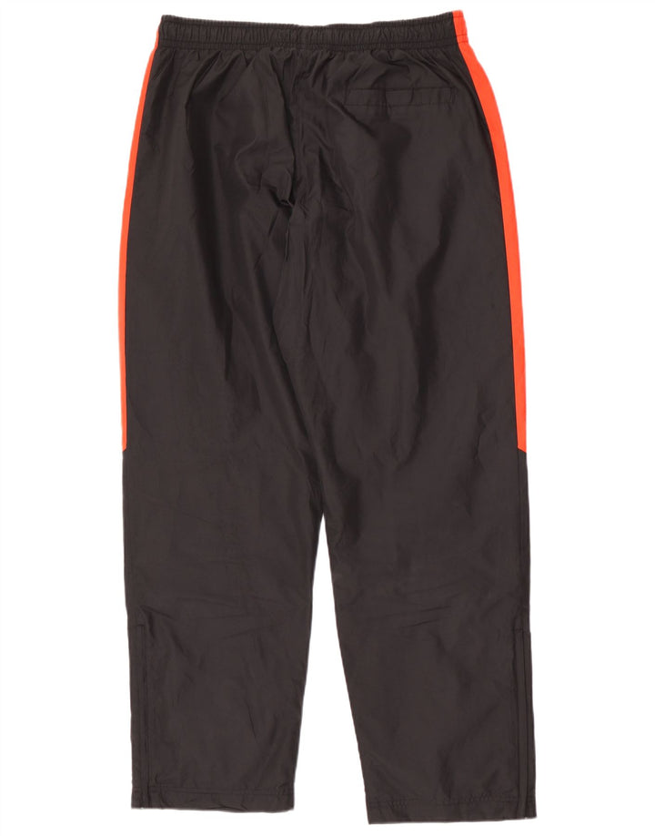 Nike Herren-Trainingshose XL, schwarzes Colourblock-Polyester