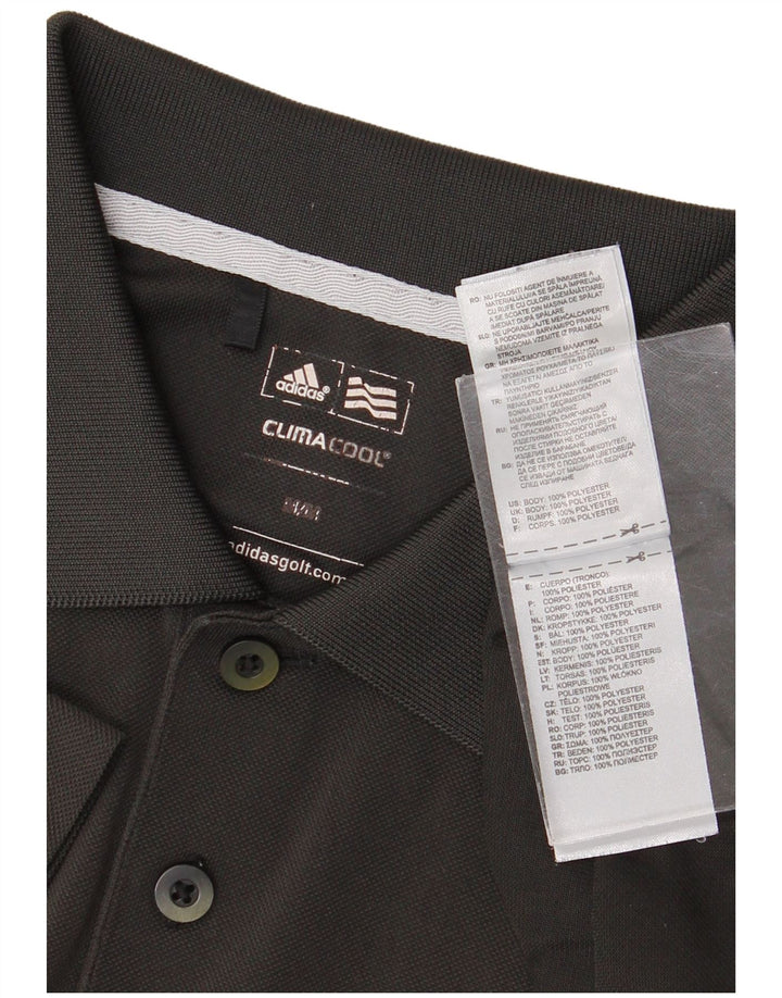 Adidas Herren Climacool Poloshirt Mittelgraues Polyester