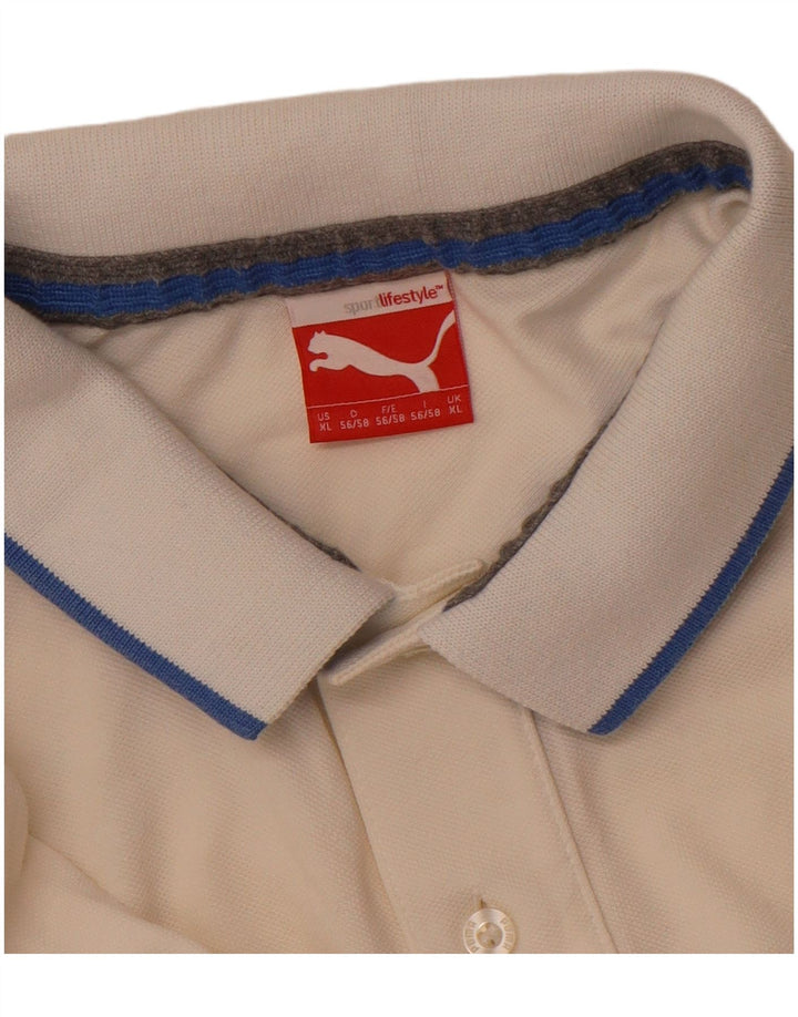 PUMA Herren Poloshirt XL Off White
