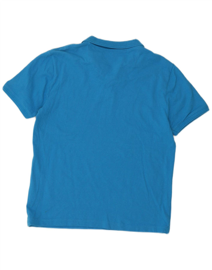 Penguin Herren Poloshirt XL Blau Baumwolle