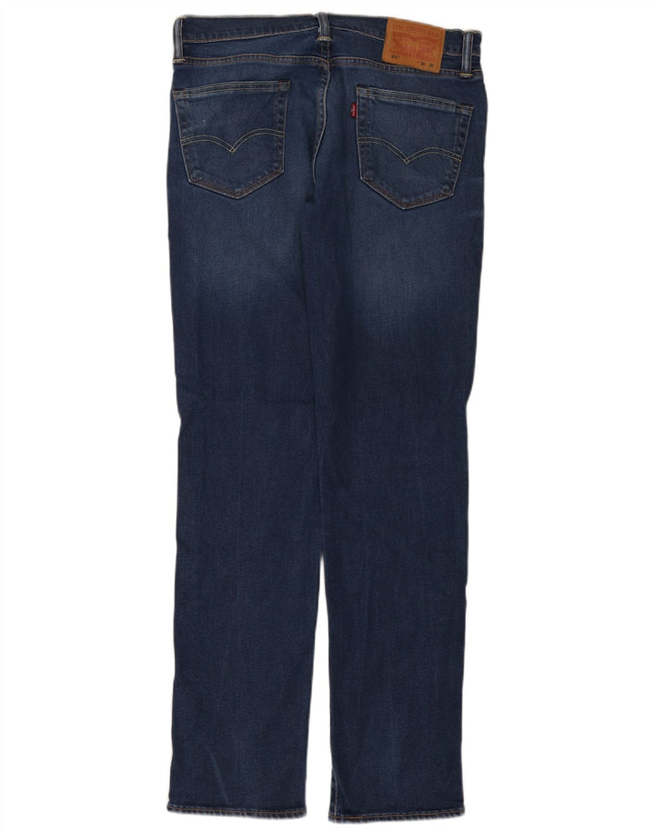 Levi's Herren 511 Slim Jeans W34 L34 Blaue Baumwolle