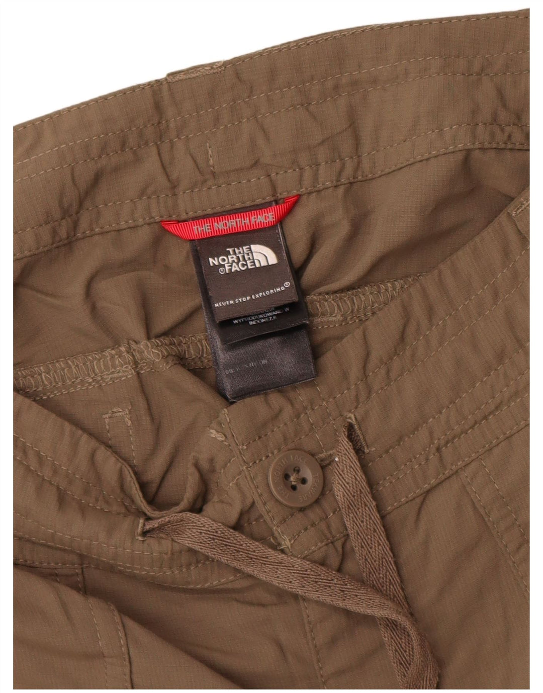 THE NORTH FACE Damen gerade Wanderhose US 8 Medium W30 L29 Khaki