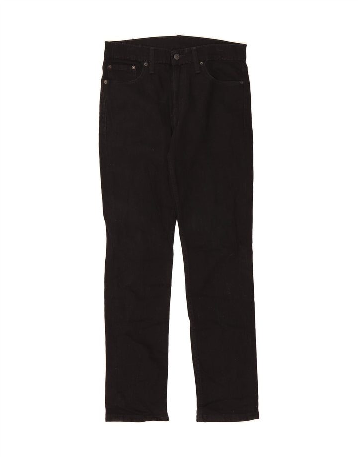 LEVI'S Mens 511 Slim Jeans  W30 L32 Black Cotton Vintage Levi's and Second-Hand Levi's from Messina Hembry 
