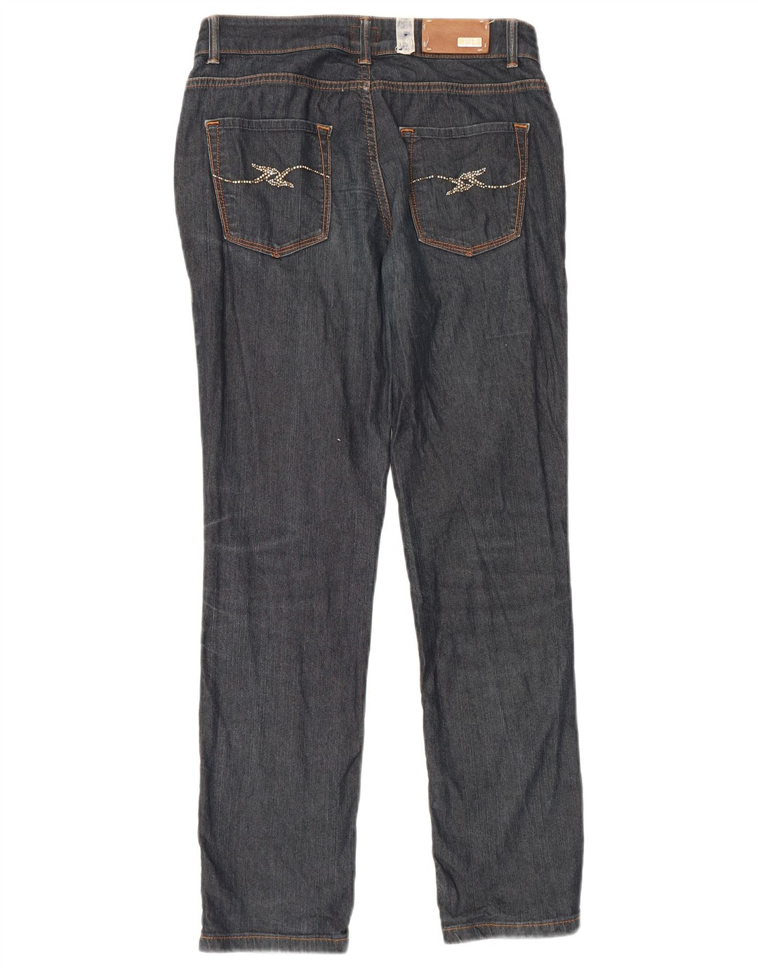 Trussardi Slim-Jeans für Damen, W26, L30, marineblau, Baumwolle
