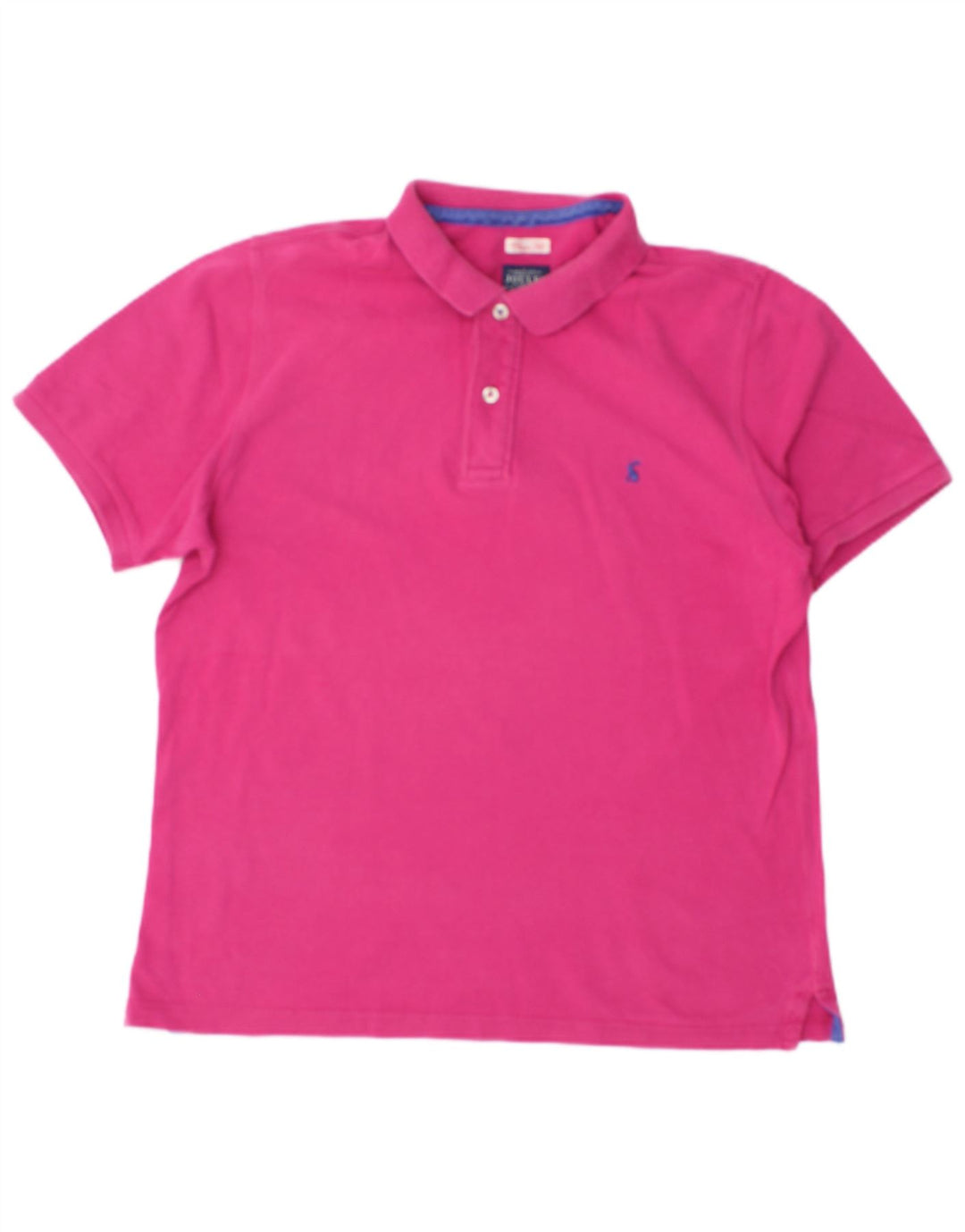 JOULES Herren-Poloshirt mit klassischer Passform, mittelrosa Baumwolle