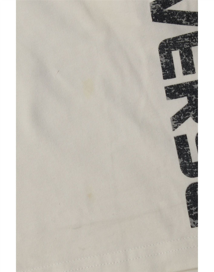 Converse Herren-Sportshorts mit Grafik, Größe S, weiße Baumwolle