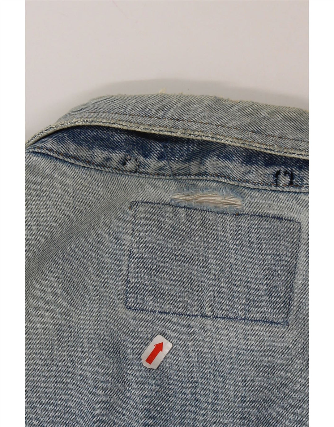 JEP'S Damen-Jeansjacke in Übergröße, UK 10, Größe S, blau, Baumwolle