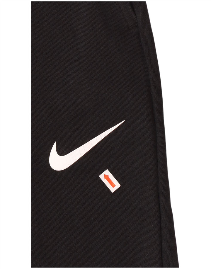 Nike Herren-Trainingsanzug-Hose mit Standard-Passform, mittelgroß, Schwarz, Sport