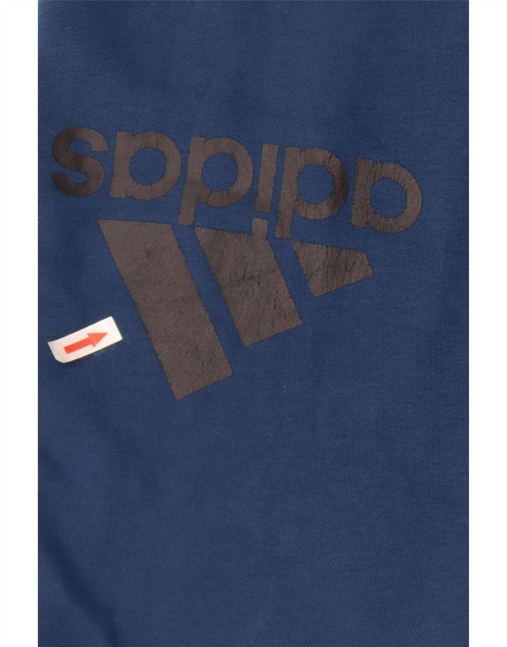 Adidas Herren Graphic Full Trainingsanzug, Größe L, Blau