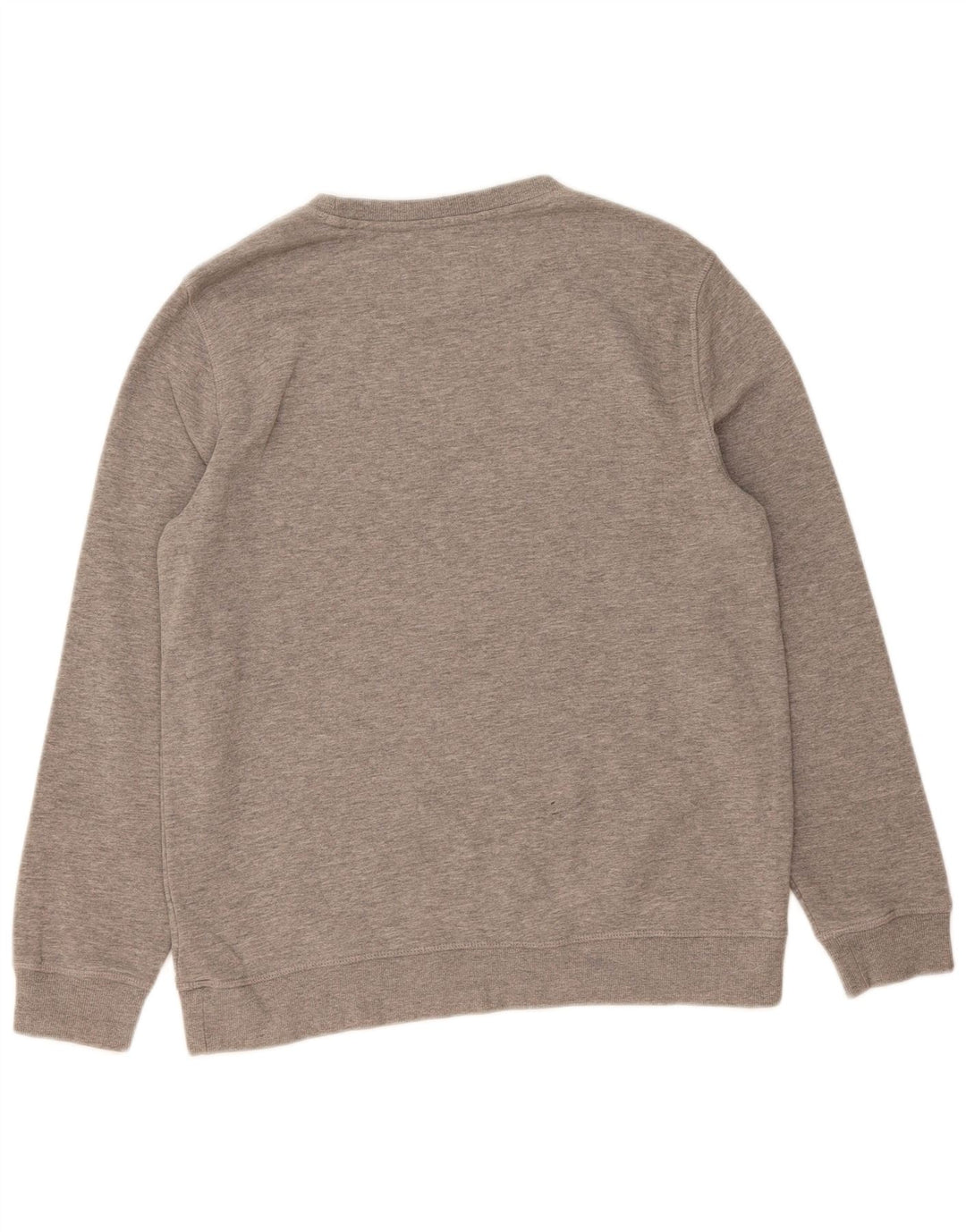 MUSTANG Mens Graphic Sweatshirt Jumper Medium Grey Cotton