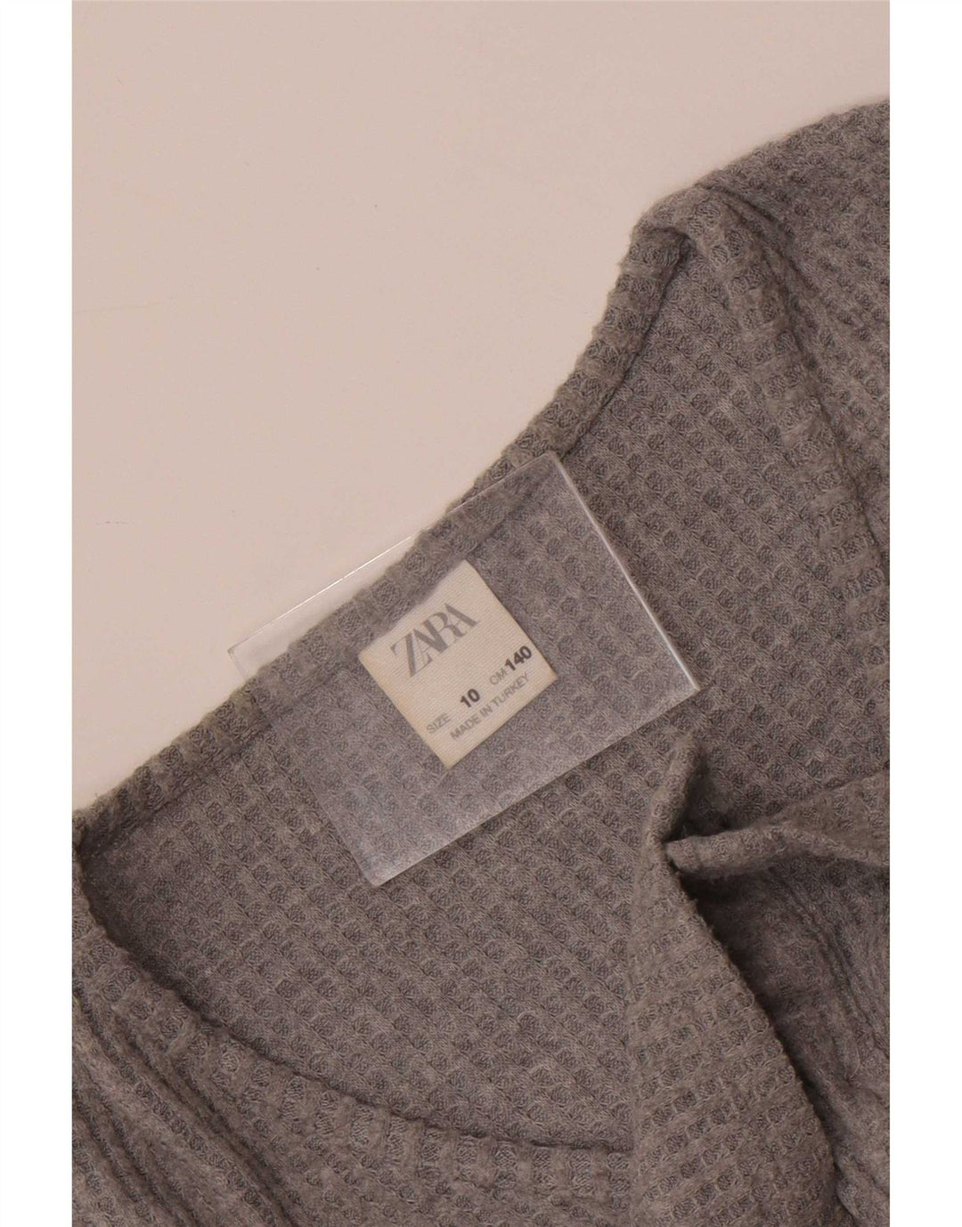 Zara Mädchen Crop Top 9-10 Jahre Grau