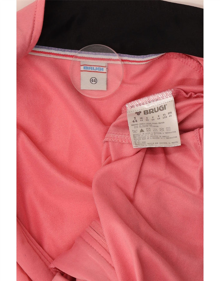 Brugi Damen-Trainingsanzug-Top-Jacke, UK 12, Mittelrosa, Polyester