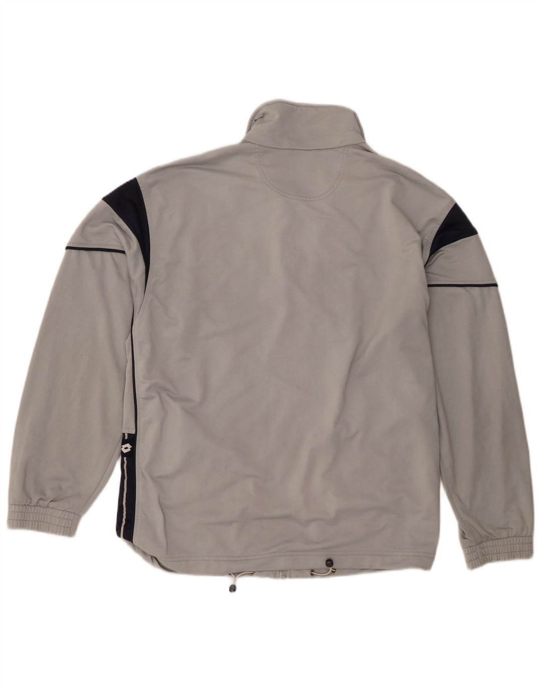 Lotto Herren-Trainingsanzug-Oberteil, Jacke, XL, Grau, Farbblock