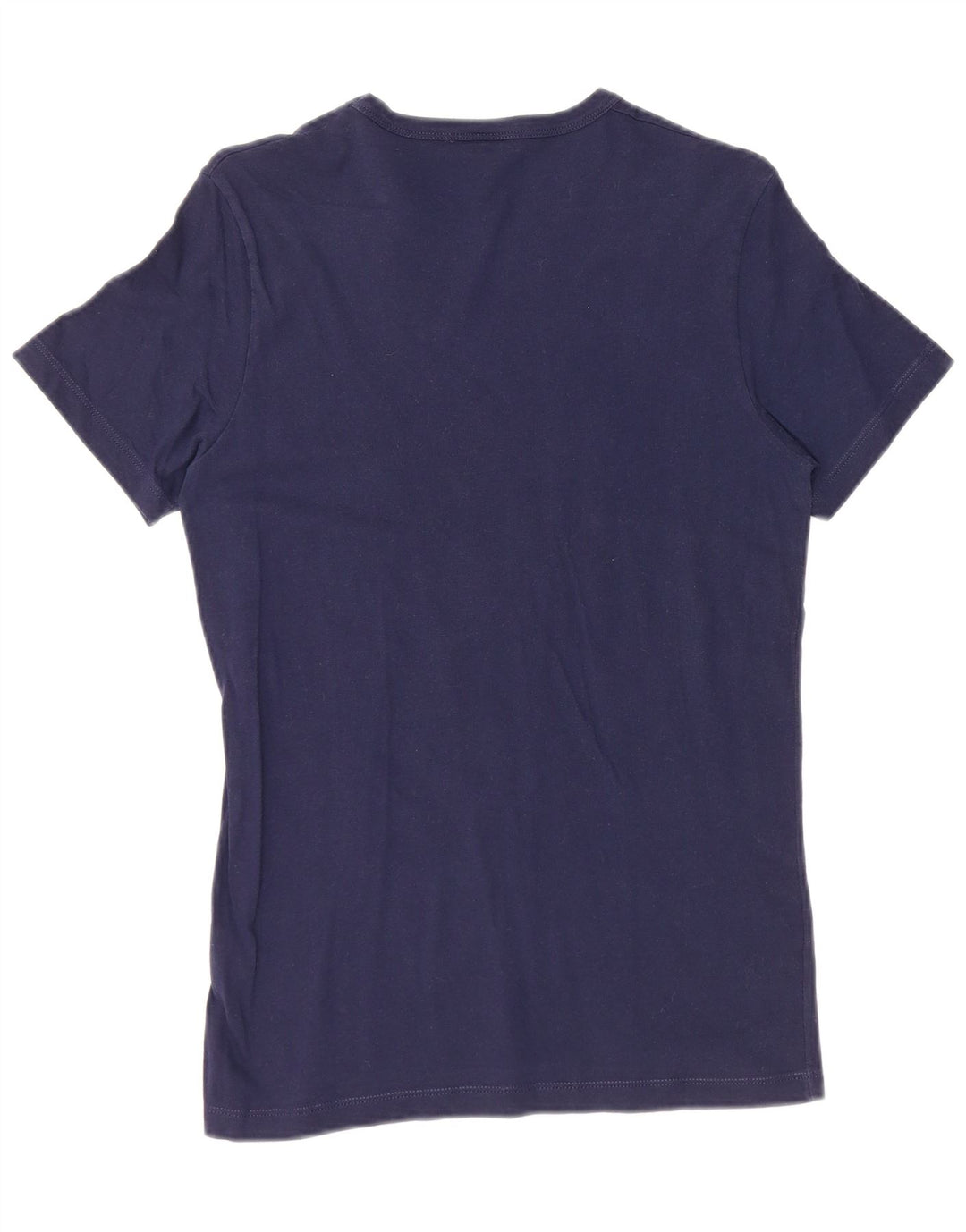 BENETTON Womens Peanuts Graphic T-Shirt Top UK 10 Small Marineblau Baumwolle