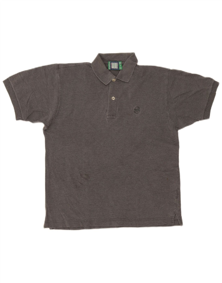 Sergio Tacchini Herren Poloshirt XS Grau Baumwolle