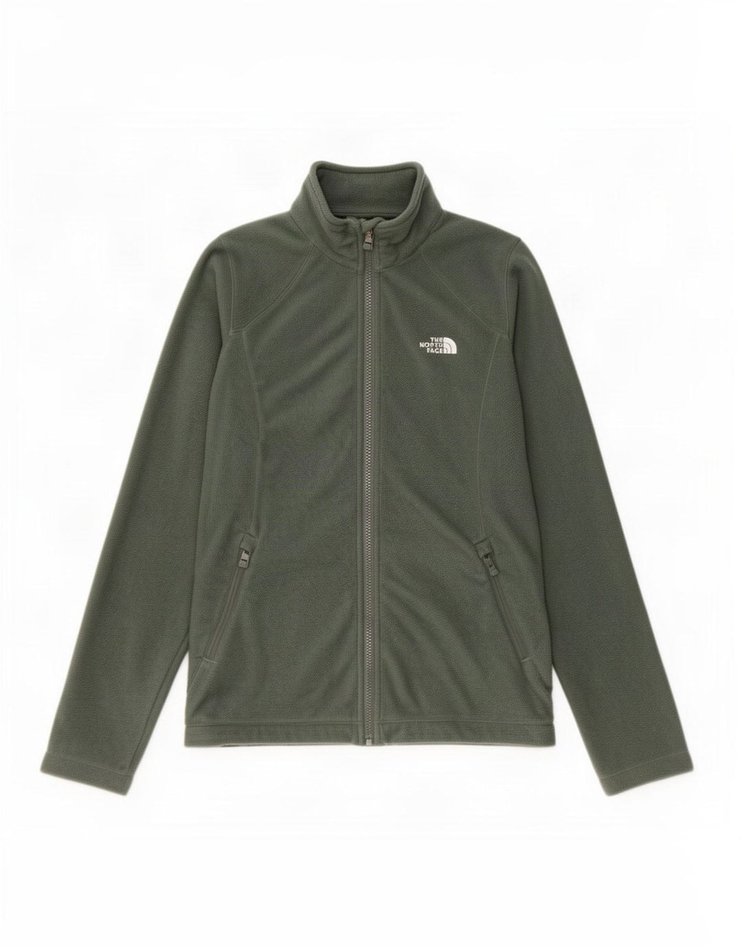 The North Face Damen Liner Fleecejacke UK 14 Mittelgrün Polyester