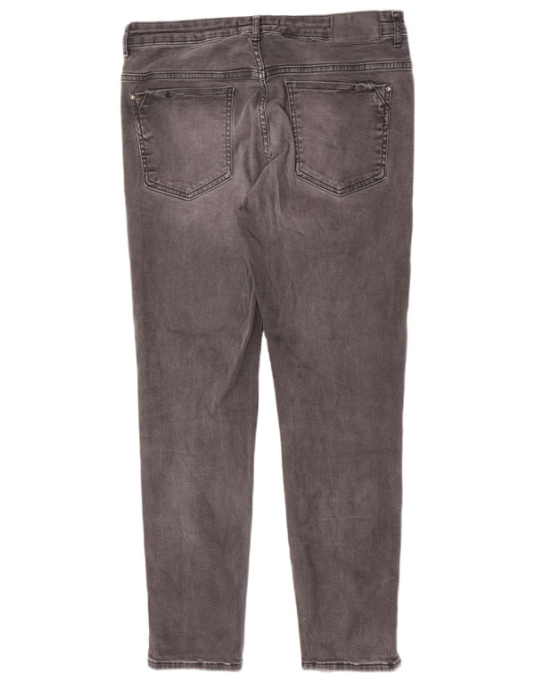 Zara Damen Skinny Jeans EU 44 XL W34 L27 Grau