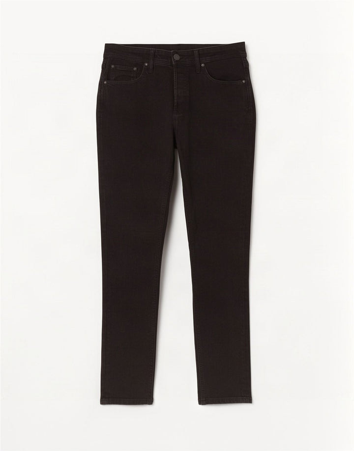 Jack & Jones Herren GLENN Slim Jeans W33 L34 Schwarze Baumwolle