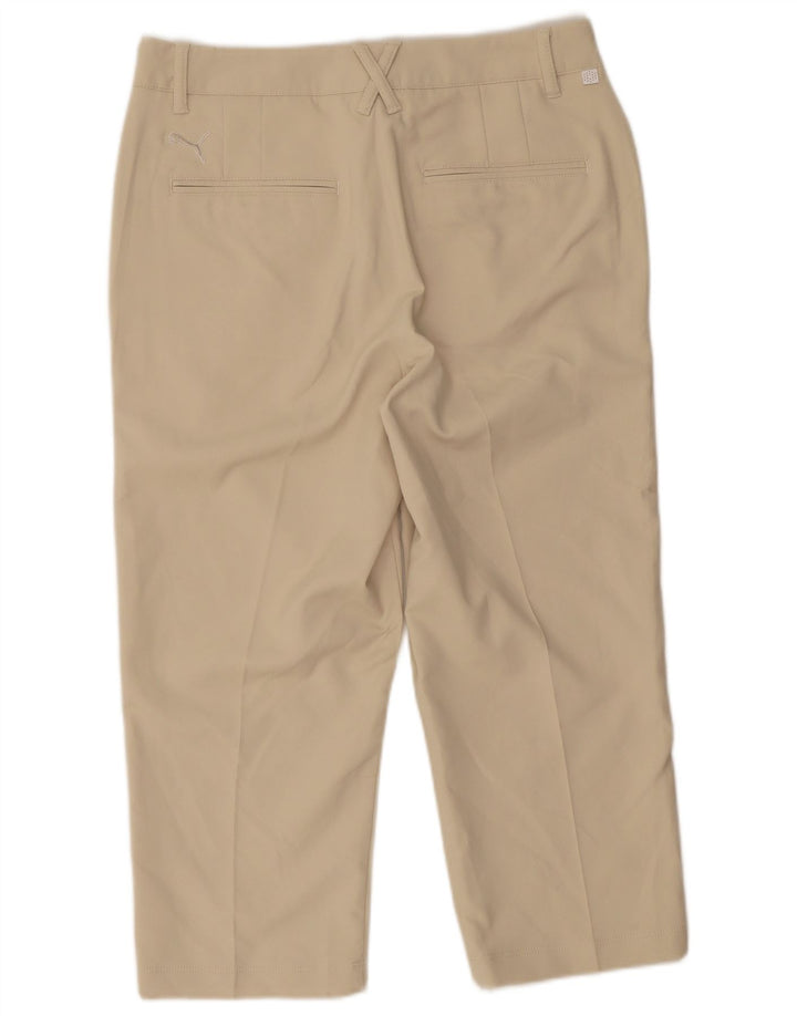 Puma Damen Caprihose W28 L20 Beige Polyester