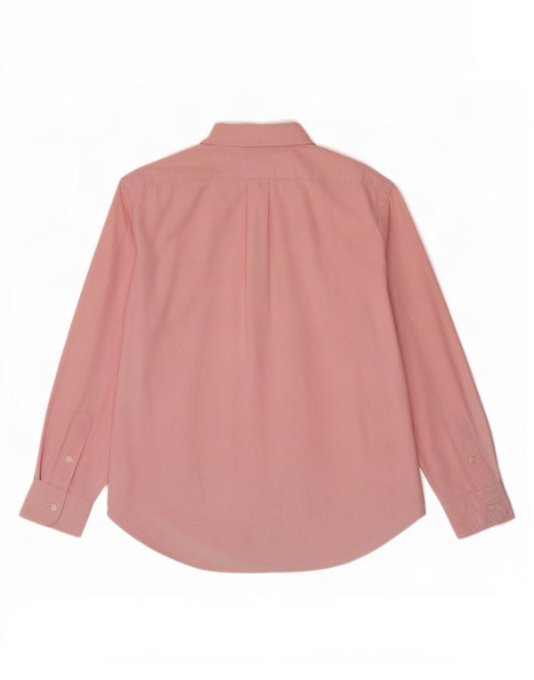 Ralph Lauren Damenhemd US 10 Large Rosa Baumwolle
