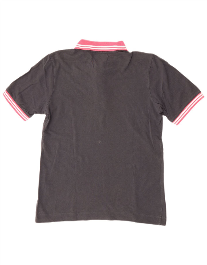Kappa Herren Rugby-Poloshirt, Größe S, Schwarz, Baumwolle