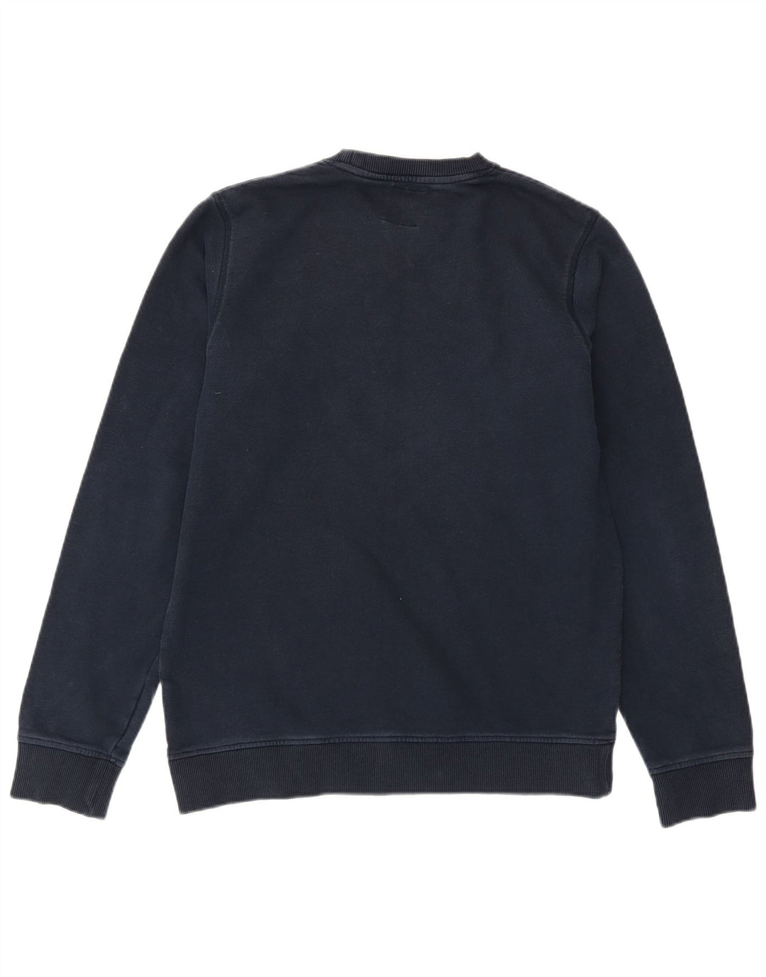 DICKIES Grafischer Herren-Sweatshirt-Pullover aus mittelblauer Baumwolle
