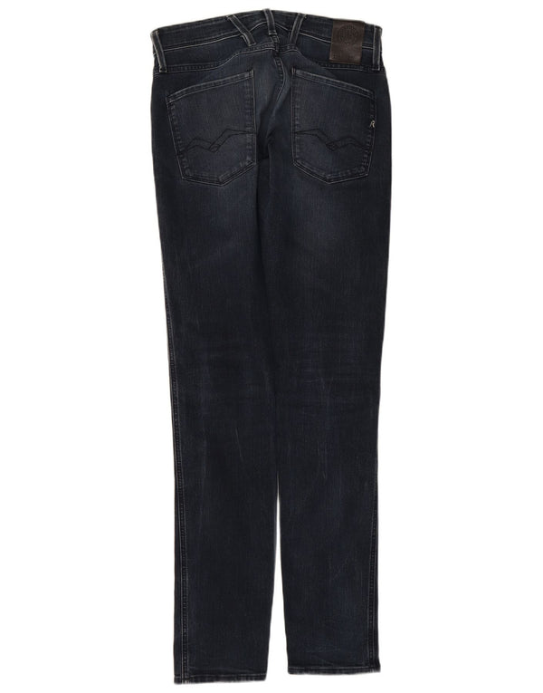 REPLAY Slim-Jeans für Damen, W31, L34, marineblau, Baumwolle