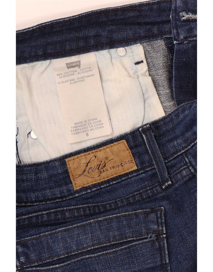 Levi's Damen Demi Curve Classic Fit Denim Shorts US 8 Medium W28 Blau