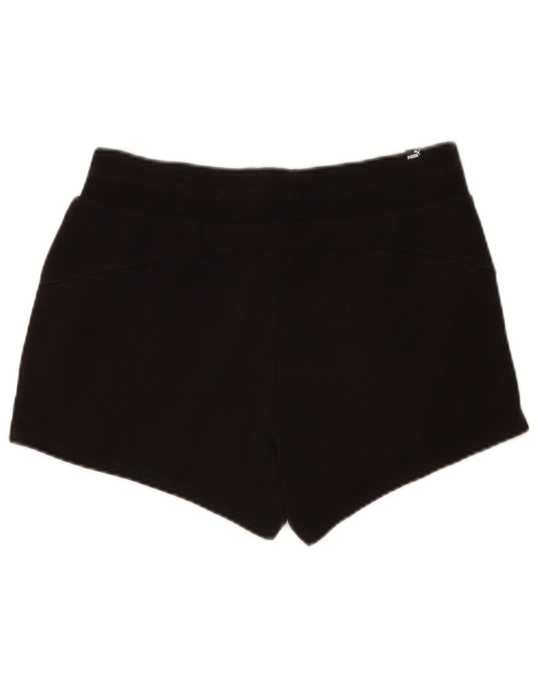 Puma Damen Sportshorts UK 12 Medium Schwarz Baumwolle