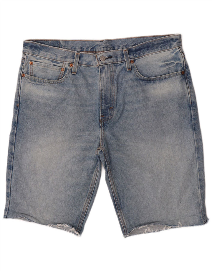 Levi's Herren 511 Denim Shorts W36 Große blaue Baumwolle